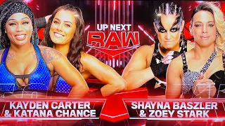 WWE 2K23 - WWE RAW (3/4/24), No. 1 Contenders, Chance & Carter vs Baszler & Stark! #gaming #ps4