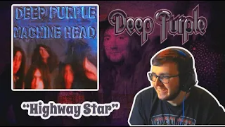 FIRST TIME HEARING "HIGHWAY STAR" - DEEP PURPLE (REACTION)