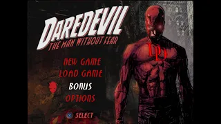 Daredevil: Man Without Fear (Mar 22, 2004 prototype) (Unreleased PlayStation 2 Game)