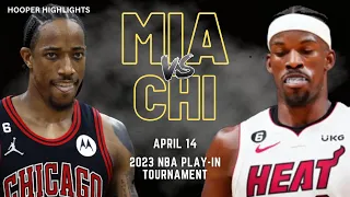 Chicago Bulls vs Miami Heat Full Game Highlights | Apr 14 | 2023 NBA Play In Tournament