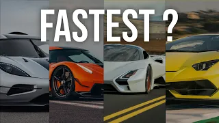 [2024] Top 10 Fastest SuperCars & Hyper Cars in the world #top10cars