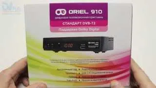Oriel 910 - обзор DVB-T2 ресивера