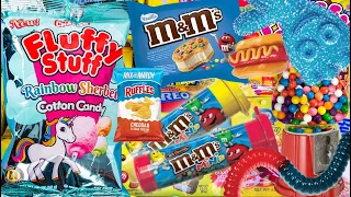 101 Snack Opening Mints Chocolate Rainbow Cotton Candy Cookies Wafers Gummies Gum Balls Ice cream