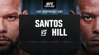 UFC Fight Night: Santos vs Hill Betting and Picks