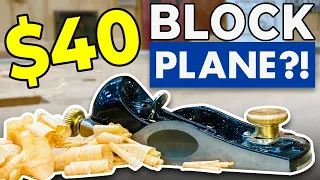 $40 Block Plane | Tune-up & Sharpening