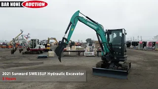 2021 Sunward SWE35UF Hydraulic Excavator