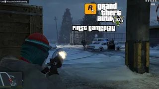 Grand Theft Auto V: Unleashing Chaos - The Thrilling First Expedition into Los Santos