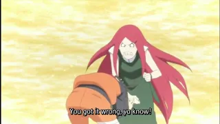 Kushina hits Naruto for confusing her with Kurama