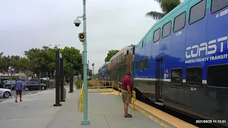 Coaster train SB at Carlsbad!!!