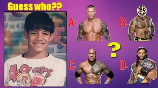 99% Fail to Guess WWE SUPERSTARS By Their EXTREME RARE Childhood Photos | WWE QUIZ