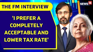 FM Nirmala Sitharaman On Tax Rates | FM Nirmala Sitharaman Interview | Budget 2023 | English News