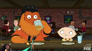 Philadelphia Flyers Mascot Gritty on Family Guy