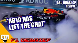 Season Wrap + Abu Dhabi GP Race Review | F1 Debrief 2023