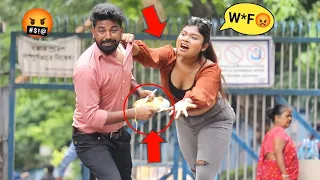 Ultimate Food Snatching Prank on Girls 😳😱 Epic Reactions