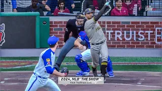 San Diego Padres vs Atlanta Braves 5/17/2024 MLB The Show 24 Gameplay