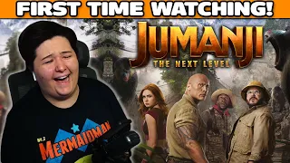 JUMANJI: THE NEXT LEVEL (2019) Movie Reaction! | FIRST TIME WATCHING!