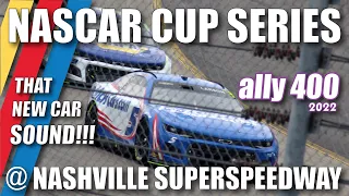 2022 NASCAR Ally 400 Green Flag Start- That New Car Sound!