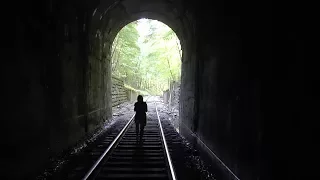 Exploring (With NO Flashlights!) a Pennsylvania Train Tunnel Built in 1903