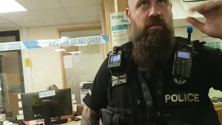 Police Officer Removes Me By Force