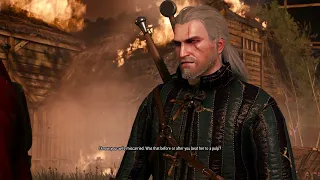 The Witcher 3 First Person Mod Gameplay playthrough part 8 - 4K 60FPS No commentary