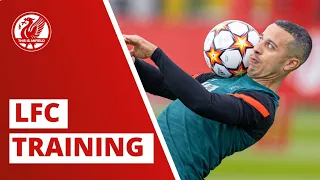 LFC TRAINING UNCUT | Warm up and ball work