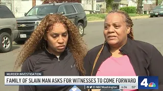Family Mourns Man Fatally Stabbed in Front of Son in DC | NBC4 Washington