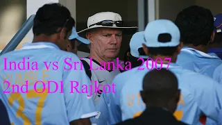 India vs Sri Lanka 2007 2nd ODI Rajkot