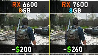 RX 6600 vs RX 7600 | Generational Leap or Incremental Improvement | 10 Latest AAA Games Tested