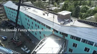 The Dimond Family Residential Village Tops Off | University of Denver (2019)