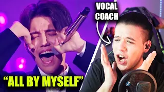 DIMASH "All By Myself" | Vocal Coach ARGENTINO | Reacción | Ema Arias