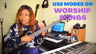 How To Use Modes on Worship songs Bass Lesson