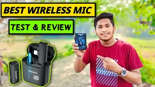 DETAILED: TEST & REVIEW OF GRENARO WIRELESS MIC || BEST & CHEAPEST 🔥 NOICE CANCELLATION 👍🏻