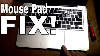 Macbook TrackPad -- MousePad Not Clicking --DIY--How To