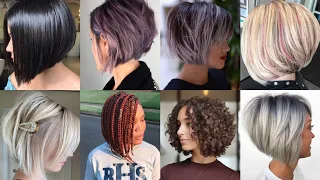 "The Perfect Bob" | Woman Short Bob Haircut & Different Short Hair Style 2024