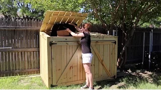 Building a Garbage Can Enclosure - Part 2