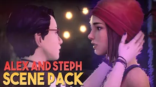Steph and Alex Scene Pack (All Scenes) || 1080p, 60 FPS || Life Is Strange: True Colors