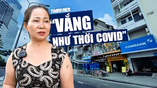 Mặt bằng đường Lê Lợi ế ẩm, người dân xót xa "vắng như thời Covid"