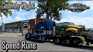 American Truck Simulator - Speed Run Convoy style