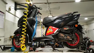 Full Service Process, Ntorq Service After 8500 Km, How to do Perfect Service of Scooty and Bikes