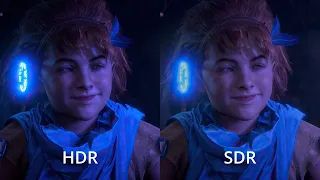 Horizon Zero Dawn HDR vs SDR Comparison PC