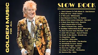 Classics Rock Greatest Hits | ROD STEWART, CHICAGO, BON JOVI, QUEEN, ELTON JOHN, LOBO, THE BEATLES