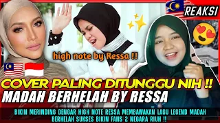 LAGU M4UT❗❗😱😱 MADAH BERHELAH - RESSA JANEPONTO COVER | 🇮🇩🇲🇾