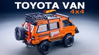 1986 Toyota Van Lifted OffRoad Hotwheels Custom