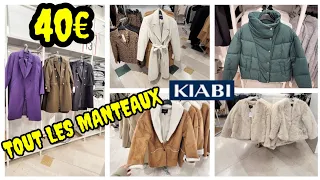 KIABI🧊40€🤩TOUT ●LES MANTEAUX ●VESTE ●PARKA #manteau #kiabi #mode femme #mode #hiver #collectionfemme