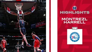 Highlights: Montrezl Harrell puts up 18 vs Sixers - 1/17/22