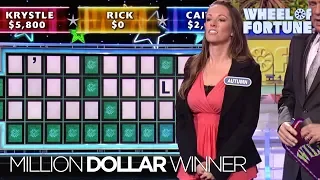 Second Million Dollar Winner! | Wheel of Fortune