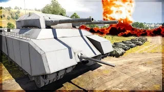 P. 1000 𝑹𝑨𝑻𝑻𝑬 ☢️ NUCLEAR ☢️ Cannon | Ultimate Wehraboo Weapon (War Thunder User Made Mission)