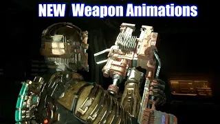 Dead Space Remake - All NEW Weapon Animations & Weapon Sounds