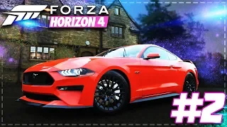 Forza Horizon 4 - КУПИЛ ПЕРВЫЙ ДОМ! | Прохождение #2