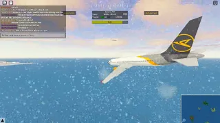 Desperate Escape-Ethiopian Airlines Flight 961 Crash/Recreation Animation In PTFS (Roblox)